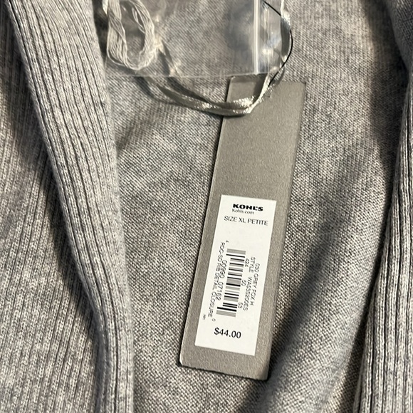 Apt.9 extra large petite cardigan NWT - Picture 2 of 4